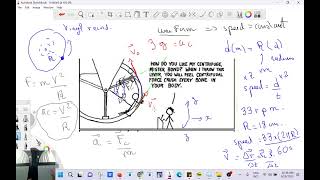 92823 PHY2048 centripetal acceleration II Newtons law [upl. by Innoc878]