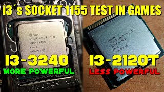 Intel Core i33240 vs Core i3 2120T  i3´s Socket 1155 Test in Games  GTX 1080Ti 1080p [upl. by Annel]