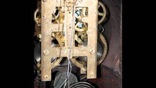 Striking of Waterbury Tambour Mantel Clock [upl. by Ryan43]