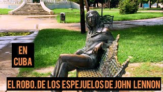 En cuba el robo de los espejuelos de John lennon johnlennon [upl. by Einnoj]