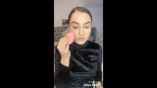 Sara Parnian Tanweer Makeup Tutorial Instagram [upl. by Euqinehs809]