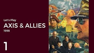 Lets Play Axis amp Allies 1998 1  USSR [upl. by Helfant]