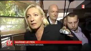 Marine Le Pen reportage France 2  100911 [upl. by Haidabez]