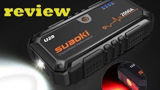 Suaoki U28 2000A Peak in use review [upl. by Ettesus]