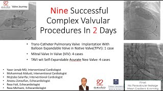 Nine Successful Complex Valvular Procedures In 2 Days TPVITAVI and Mitral VIV [upl. by Ariel]