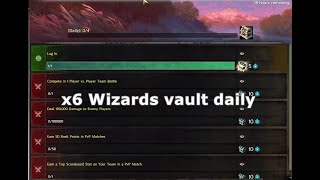 Easy wizards vault daily on 6 accounts 6 account multibox Guild Wars 2 [upl. by Arv]