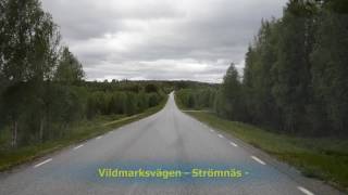 Vildmarksvägen Vilhelmina  Saxnäs Lappland 2015 [upl. by Ennaesor]