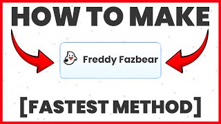 How To Make Freddy Fazbear In Infinite Craft 2024 FASTEST METHOD [upl. by Atnwahsal]