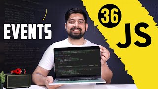 Events in Javascript  chai aur javascript [upl. by Strickman201]