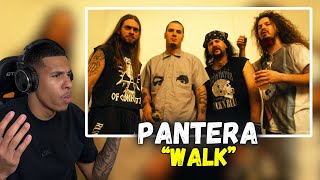 FIRST TIME HEARING Pantera  Walk  REACTION [upl. by Strickler]