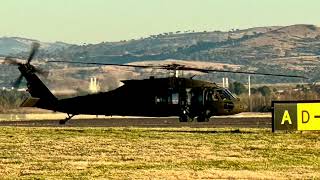 The new Australian Army UH60M Blackhawks amp a Seahawk at Canberra Airport 20062024 aviation [upl. by Eniamert]