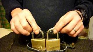 Lock Picking Tutorial For Newbies On Tensioning Locks MUST SEE [upl. by Ydnolem]