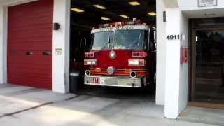 Orlando Fire Department Engine 11 Spare Responding [upl. by Ilzel]