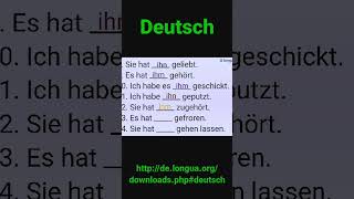 Grammatik Pronomen mich mir dich dir ihn ihm Akkusativ oder Dativ german deutsch allemand [upl. by Acirretahs]