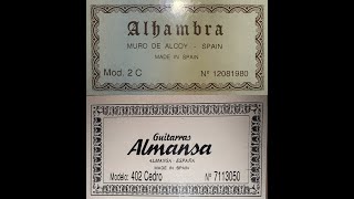 Обзор Alhambra 2C  массив кедр и Almansa 402  массив кедр [upl. by Trixy]