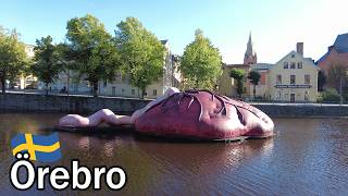 Sweden Örebro walking tour of the central parts of the city [upl. by Lu]