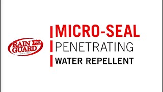 How To Apply MicroSeal Silane Siloxane Water Repellent [upl. by Descombes]