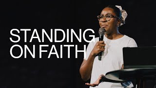 Standing On Faith — Ria Walters  Gas Street Church [upl. by Lishe]