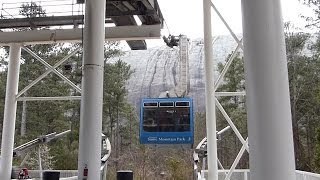 Ride Georgias Stone Mountain Skyride in HD  AtlantaStone Mountain GA [upl. by Eninnaej]