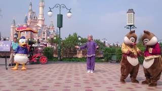 【上海ディズニー】太極拳をするチップとデール＆ドナルド／Chip n Dale＆Donald playing Tai Chi [upl. by Grayson]