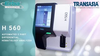 H 560 Automated 5 Part Differential Hematology Analyzer [upl. by Unders]