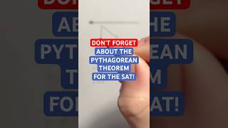 DON’T Forget About the Pythagorean Theorem for the SAT Shorts [upl. by Acinod]