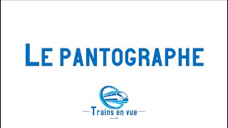 Technique  Le pantographe dun train [upl. by Llebasi]