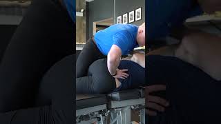 Lower Back Adjustment with Dr Lahey LowerBackAdjustment ChiropracticCare SpinalHealth [upl. by Riay]