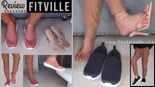 ●Shoes Review● Comfortable Sneakers From The FitVille [upl. by Templer365]