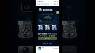 1xbet thimble kill hack trick using kiwi browser how to make mony 100 [upl. by Genia]