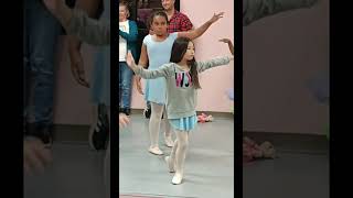 Little girl at her dancing class [upl. by Anitac]