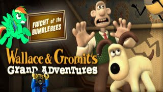 Lets Play Wallace amp Gromits Grand Adventures Ep 1 Fright Of The Bumblebees Part 2 [upl. by Ericha]