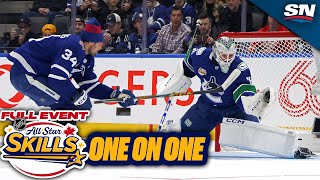 FULL OneOnOne Competition  2024 NHL AllStar Skills [upl. by Glassco]