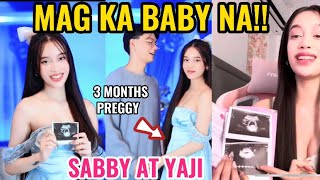 SABBY 3 MONTHS NG PREGNANT KAY YAJISUPER BLESSED SI SABBY AT YAJI NA MAGKAKA BABY NA SILA🥰❤️👆👆 [upl. by Irama]