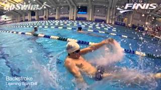 Backstroke  Learning Spin Drill [upl. by Aramal]