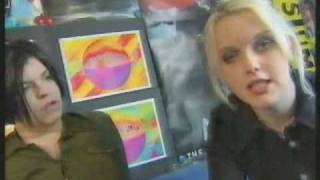 Kenickie  Nightlife Lauren Laverne music video on Channel 4s FRESH POP [upl. by Dorella]