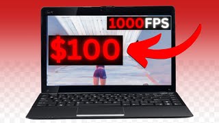 I Optimized a 100 Laptop Until I Got 1000 FPS [upl. by Iover610]