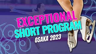 YuFeng TSAI TPE  Junior Women Short Program  Osaka 2023  JGPFigure [upl. by Schargel]