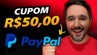 Como Resgatar o Cupom de R5000 do PayPal Saque Agora [upl. by Levan]