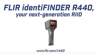 Introducing the FLIR identiFINDER R440 Radioisotope Identification Device RIID [upl. by Mackey]