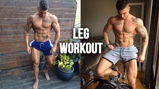 Ross Dickersons ROSSCUT  Leg Workout Day 1 [upl. by Wiltshire]