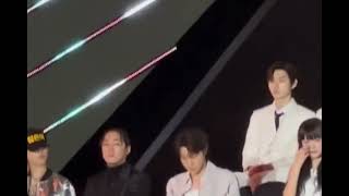 Jhope enhypen le serafin react to ive win daesang song of the year Gda golden disc awards 2023 [upl. by Arriek]