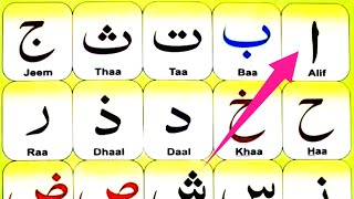 Alif baa taa complete lesson 1 noorani Qaida  Learn Quran on YouTube [upl. by Ellersick]