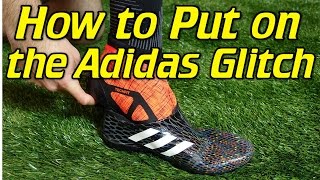 How To Put On the Adidas Glitch  Tutorial [upl. by Ruhtracam]