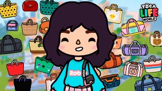 All bags in Toca Boca  Toca Life World  Bat Betty [upl. by Ahsimik896]