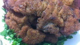 طريقة عمل الكبده البانيه How to make Crispy Fried Beef Liver [upl. by Honan]