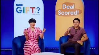 Google Shopping Game Show  Can You Gift It  Ronny Chieng  Atsuko Okatsuka [upl. by Acirt882]