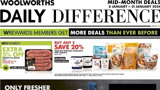 Whats on special at Woolworths this week promotion valid from 08 January 2024 to 21 January 2024 [upl. by Mateo871]