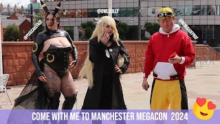 Come with me to Manchester Megacon 2024 [upl. by Hermie]