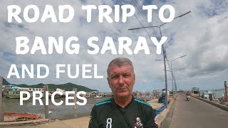 Bang Saray and I check out fuel prices in Thailand [upl. by O'Neill]